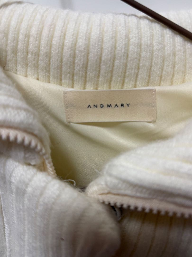 andmary Mary quilting knit jacket 本日限定