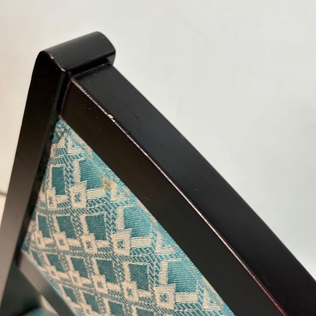 高脚座椅子　喜楽35 （スタッキング式） 座高350mm 和風　2脚セット