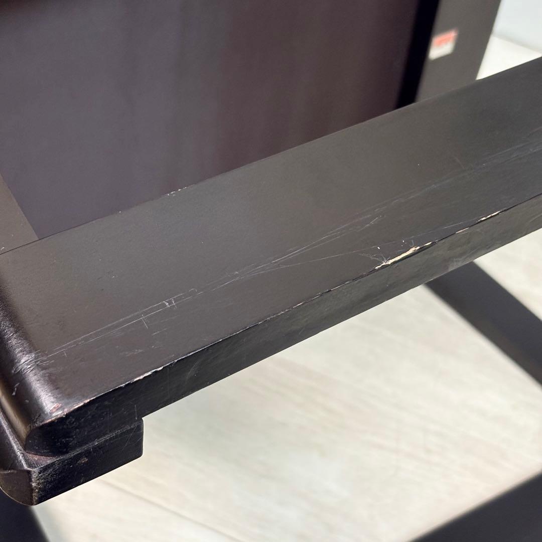 高脚座椅子　喜楽35 （スタッキング式） 座高350mm 和風　2脚セット