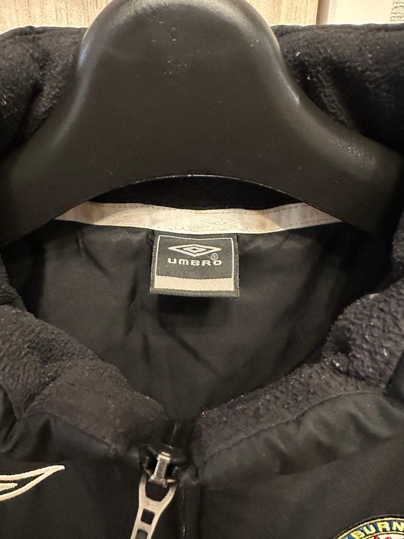 90s umbro ダウンジャケット　ブラックバーン・ローバーズ y2k