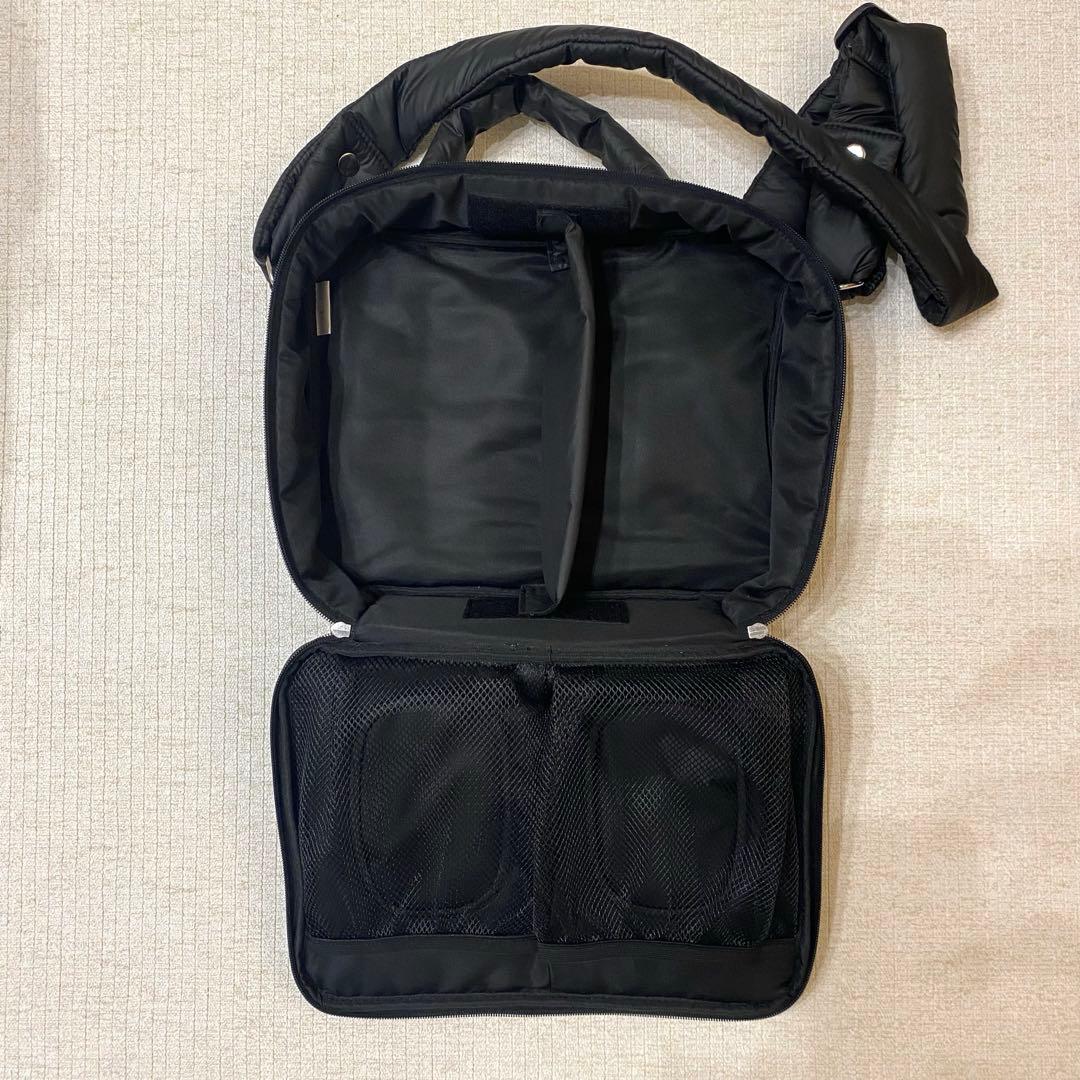 calin カラン　マザーズバック　ポーチバック　ブラック　【最新モデル】