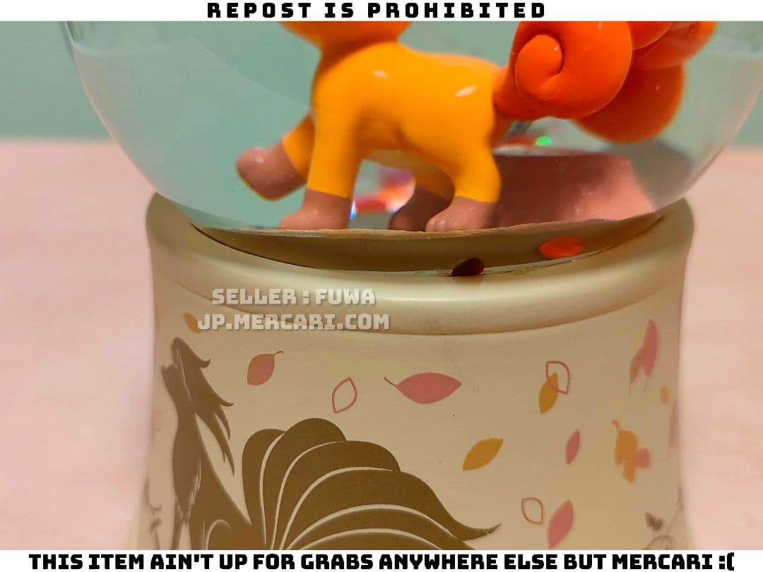 【未使用】ポケットモンスター ポケモン アローラ ロコン スノーグローブ