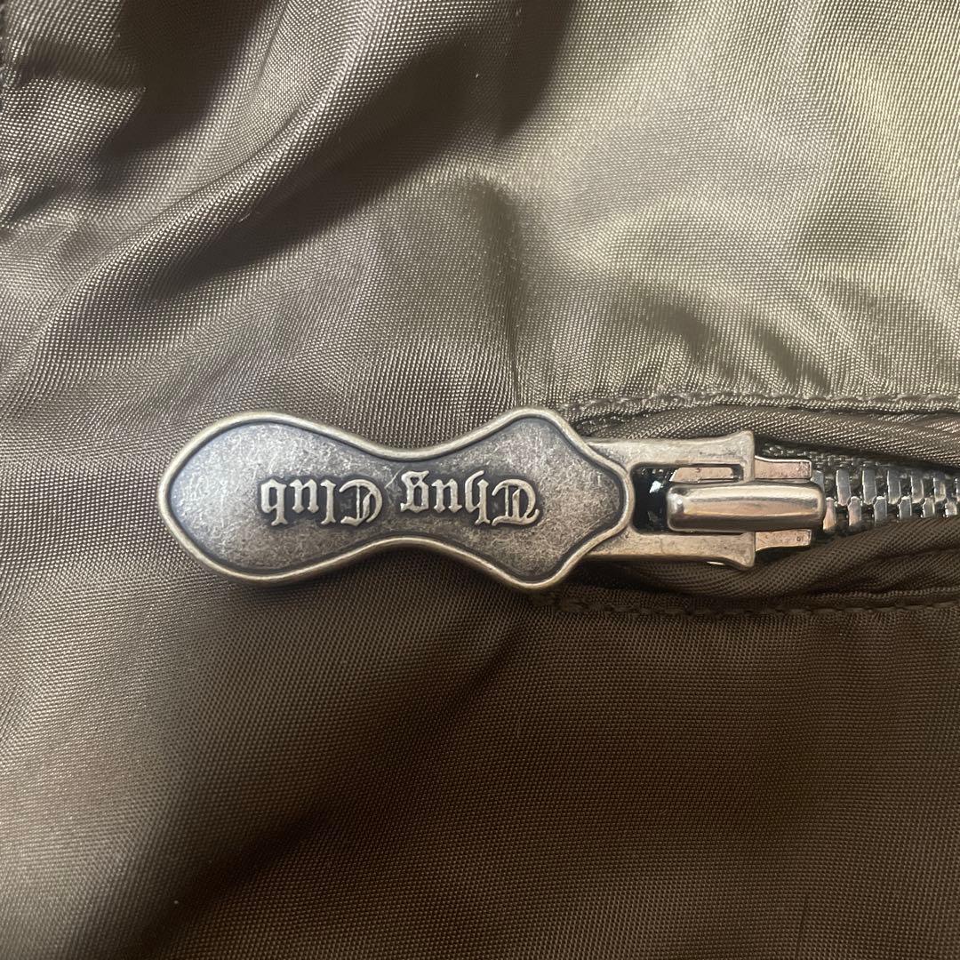 THUG CLUB ブラウン MA-1 フライトジャケット