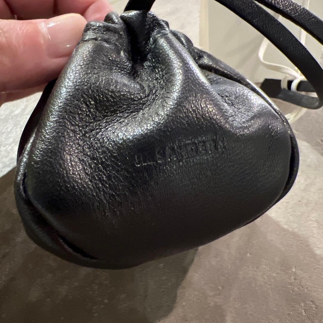 JIL SANDER ブラック ポーチ