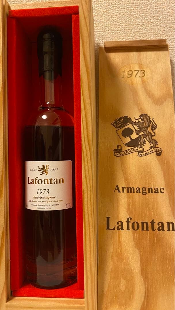 ヴィンテージ アルマニャック　[1973]ラフォンタン(200ml木箱入)