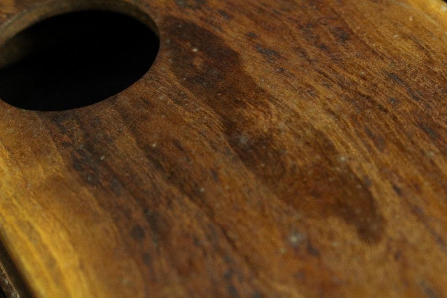 遠州流 桑 七宝透かし 黒柿 茶箱 美品 綺麗寂 時代仕服付(K-A344)