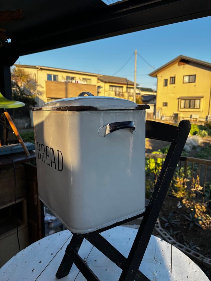 イギリス　アンティーク　ブレッドボックス