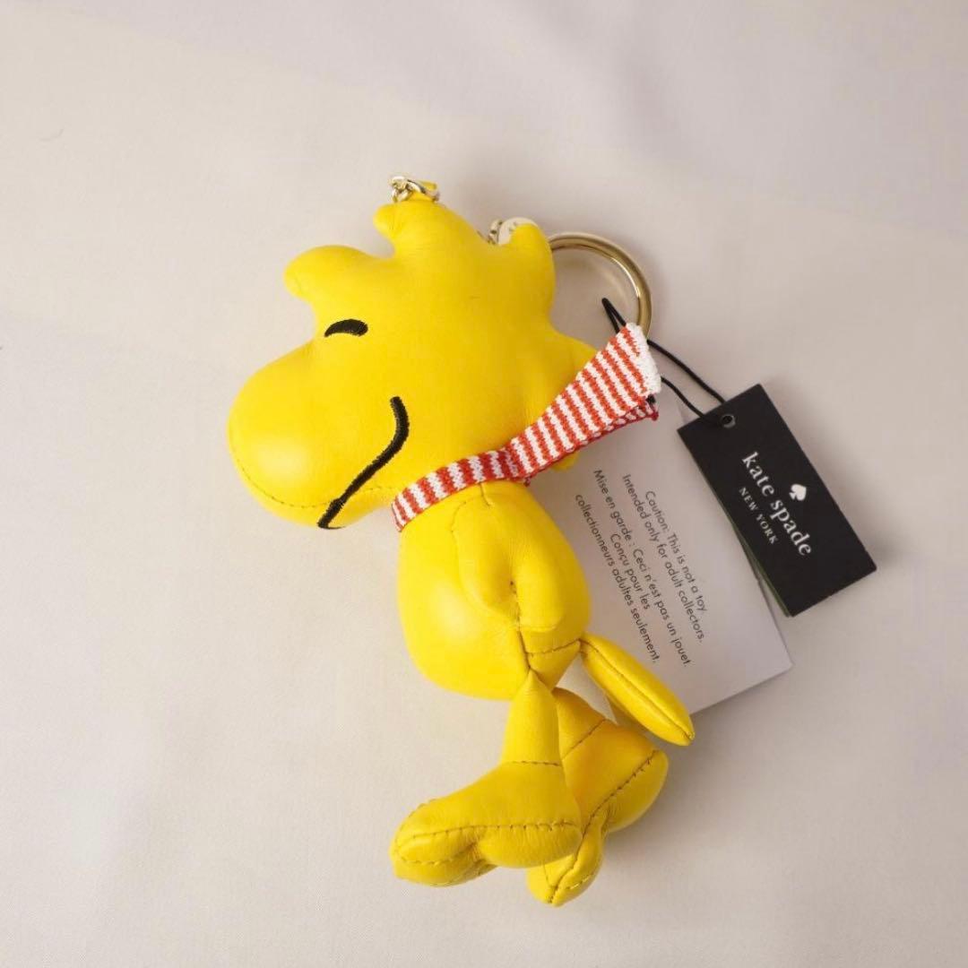 【完売品】ケイトスペード　スヌーピー　3D ウッドストック　キーフォブ　チャーム