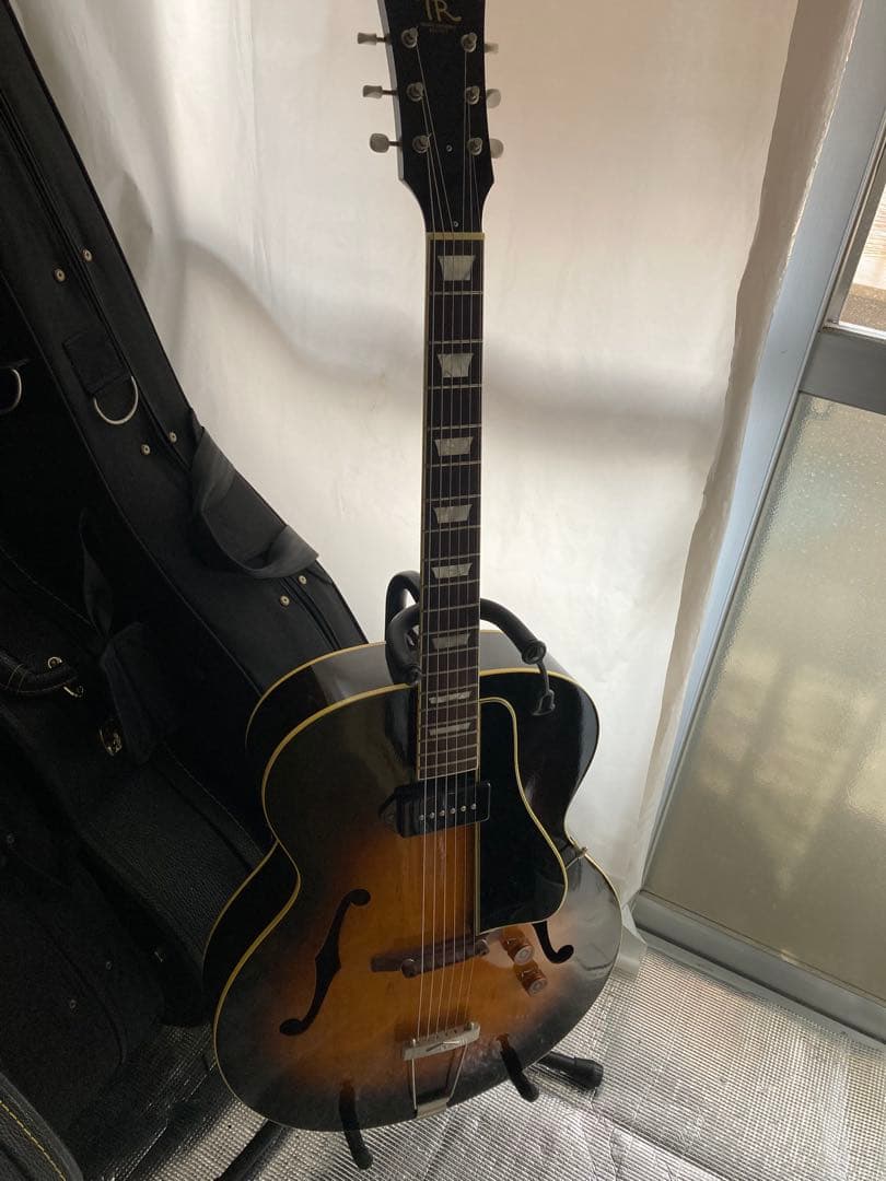 TRmusic T50-17 フルアコ　ES-150タイプ美品！オールラッカー