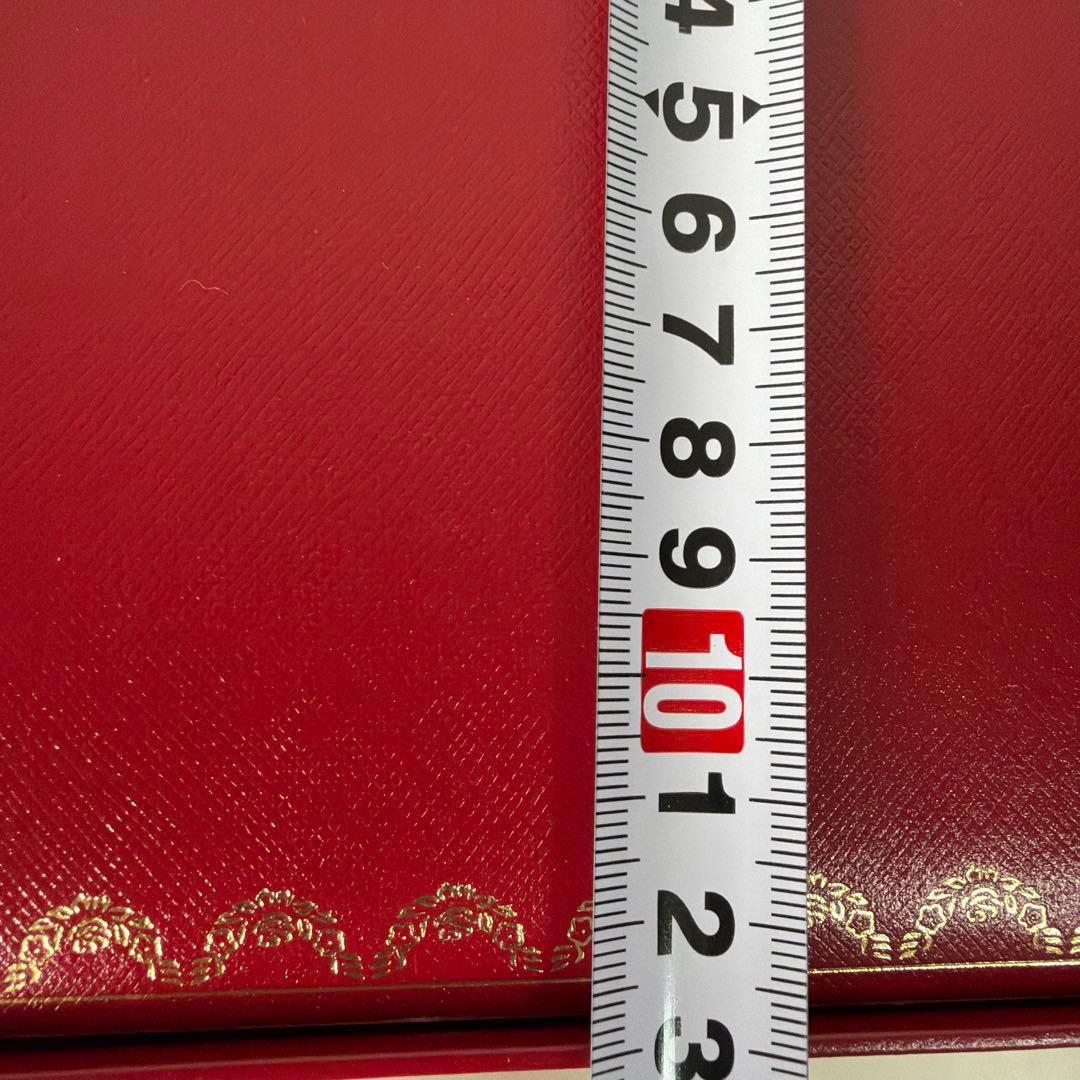 Cartier レッドレザーボックス
