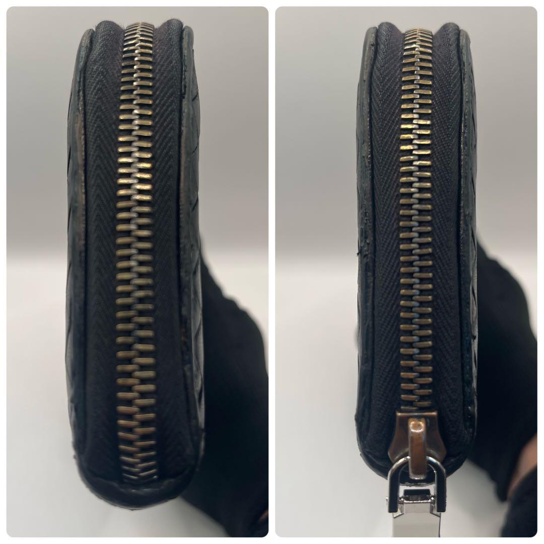 正規品✨ ボッテガヴェネタ イントレ ラウンドファスナー ジップ 6110