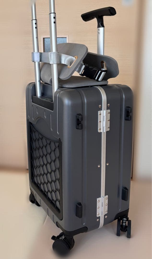 ※値下げ中‼️【NORICCO】子乗せキャリーケース スーツケース　機内持ち込み可