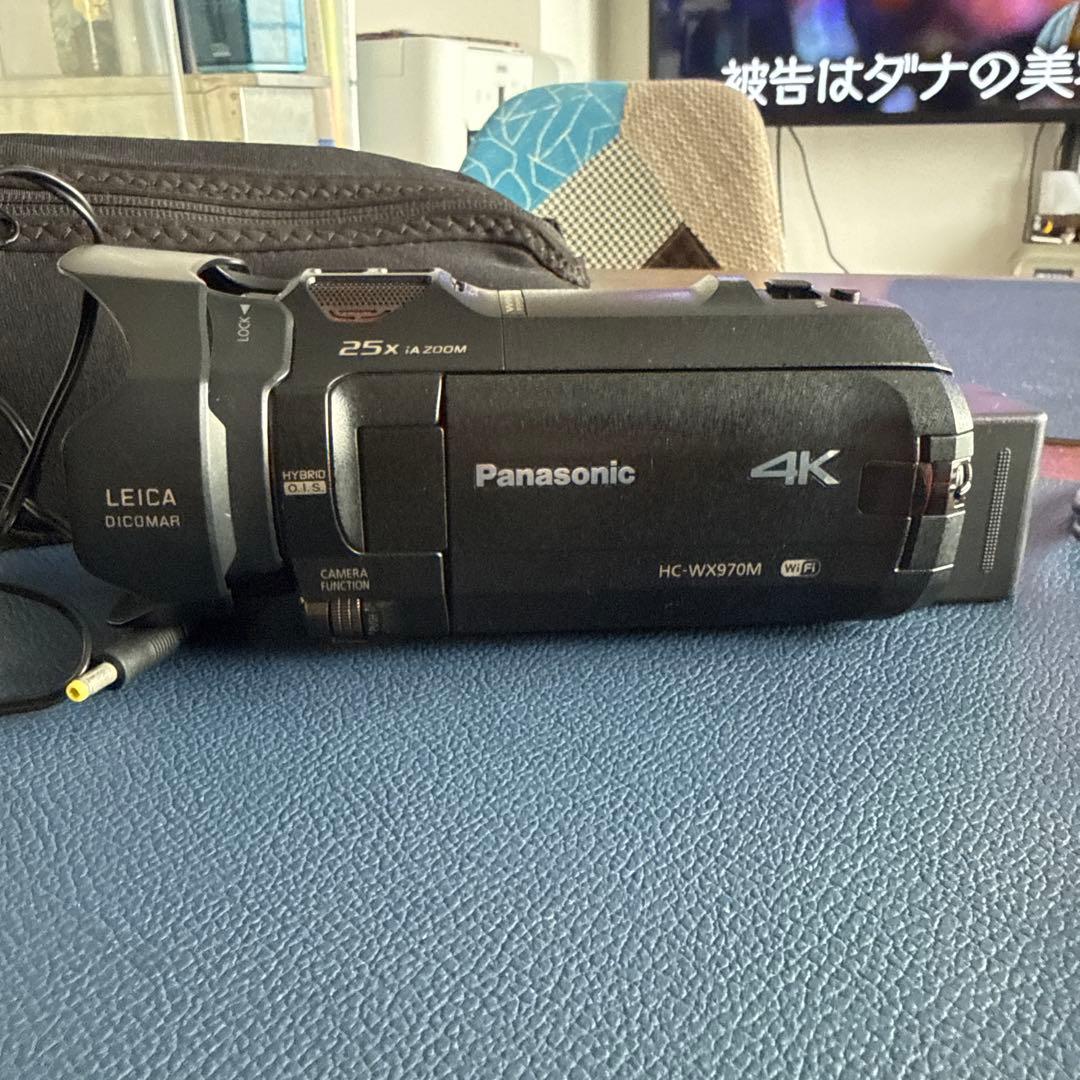 Panasonic HC-WX970M 4Kビデオカメラ　セット32GB 25倍