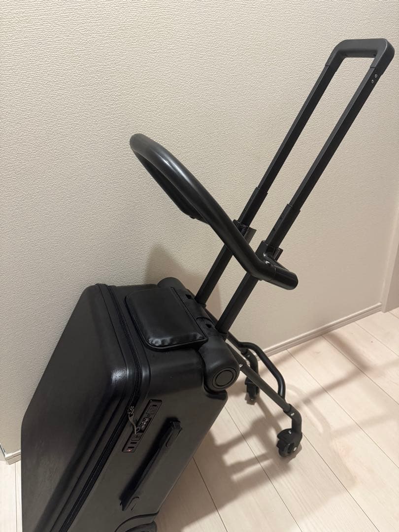 ke_ko 子供用キャリーケース 40L 子供乗れる　ブラック