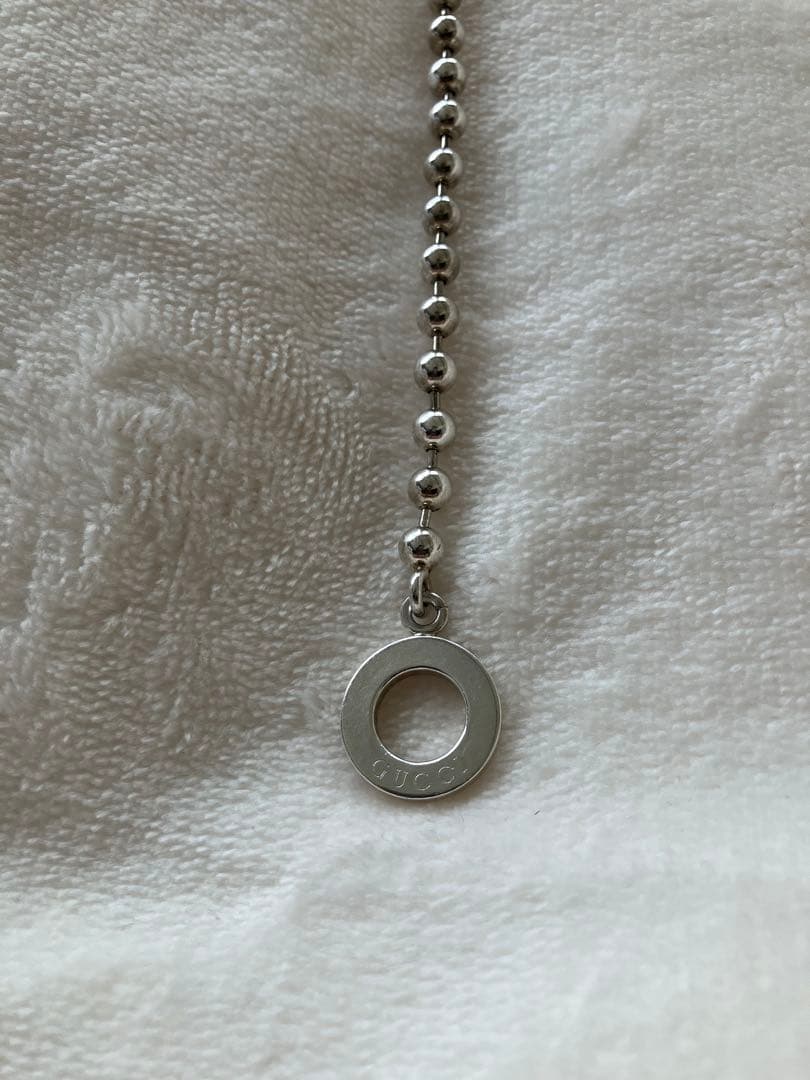 グッチ SV925 ボールチェーン シルバー ブレスレット レディース メンズ