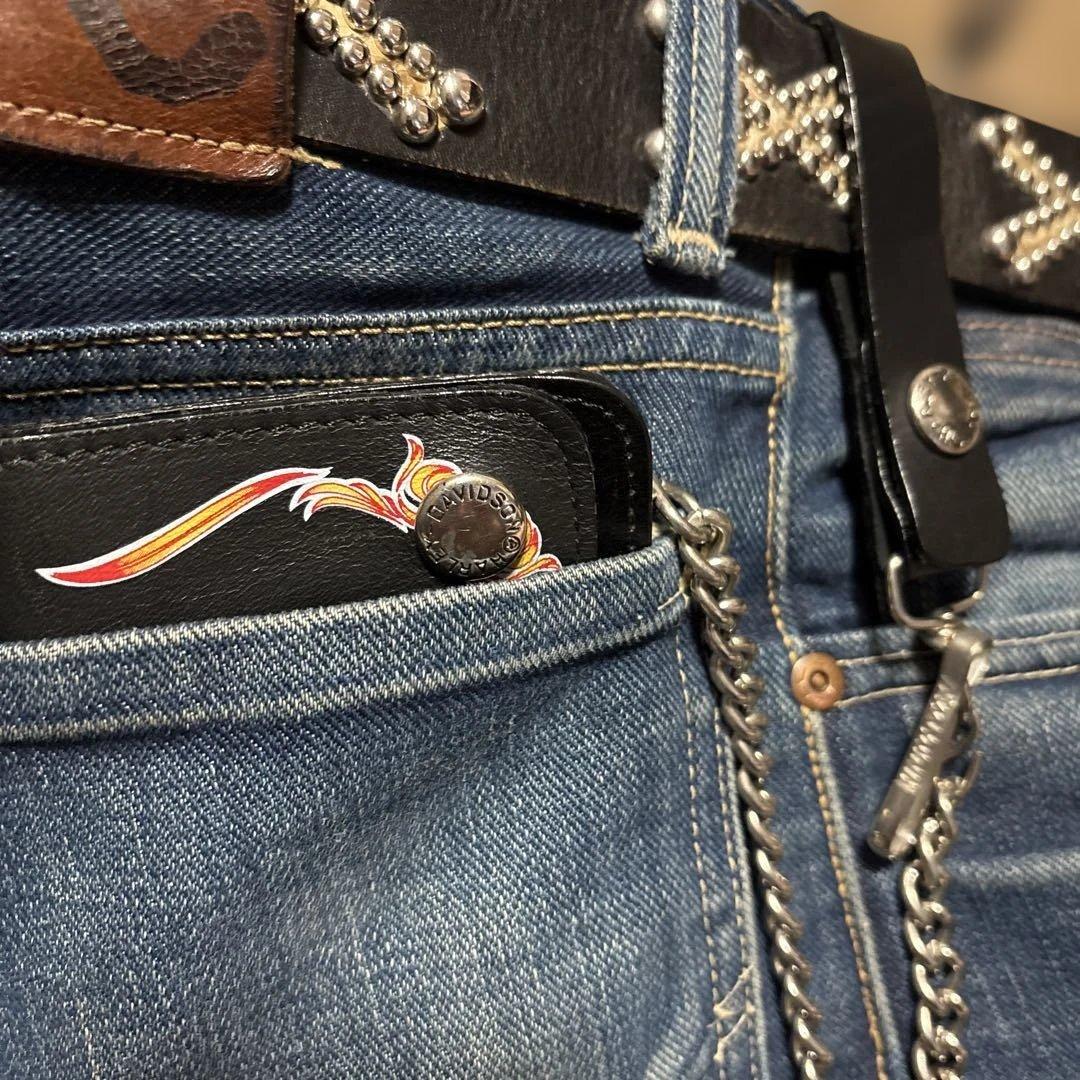 美品　ハーレーダビッドソン　純正　トラッカーウォレット