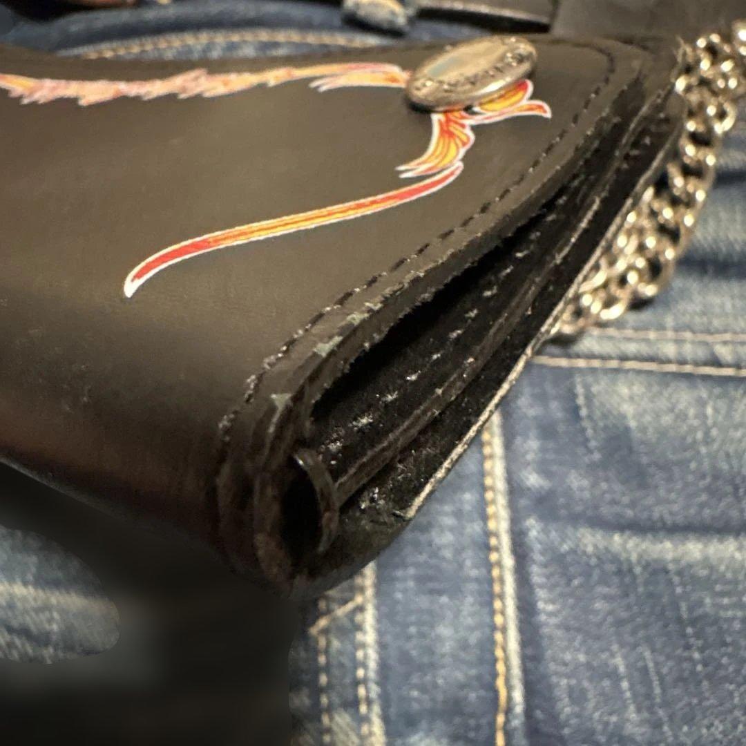 美品　ハーレーダビッドソン　純正　トラッカーウォレット