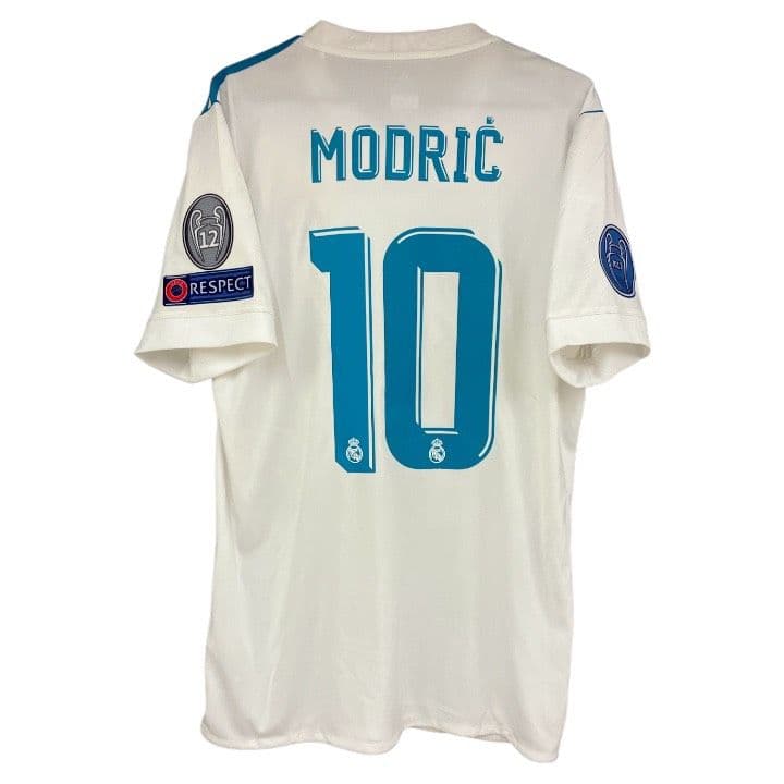 17-18 レアル・マドリード　モドリッチ　CL決勝戦　フルパッチユニフォーム