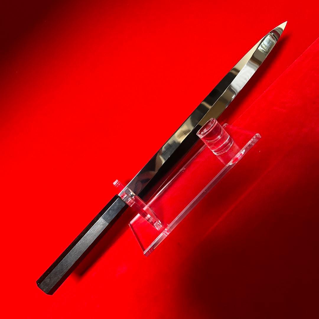 包丁　柳刃　尺　鏡面仕上げ　切味抜群　箱付　未使用品