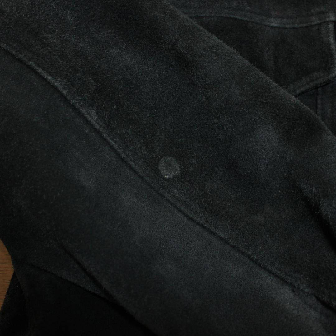 定助　ROOTS スウェード レザー ジャケット カナダ製 ヴィンテージ