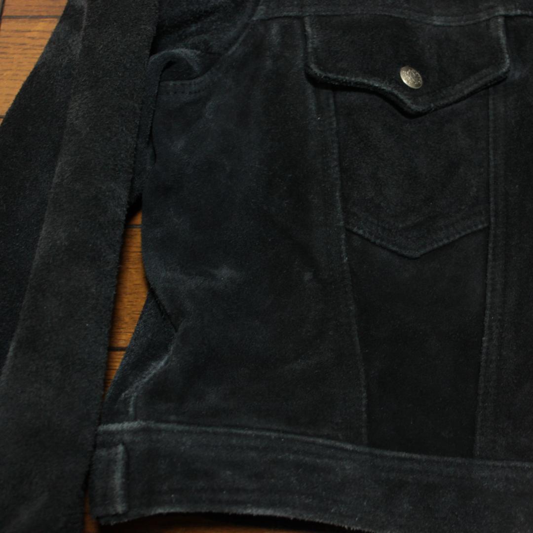 定助　ROOTS スウェード レザー ジャケット カナダ製 ヴィンテージ