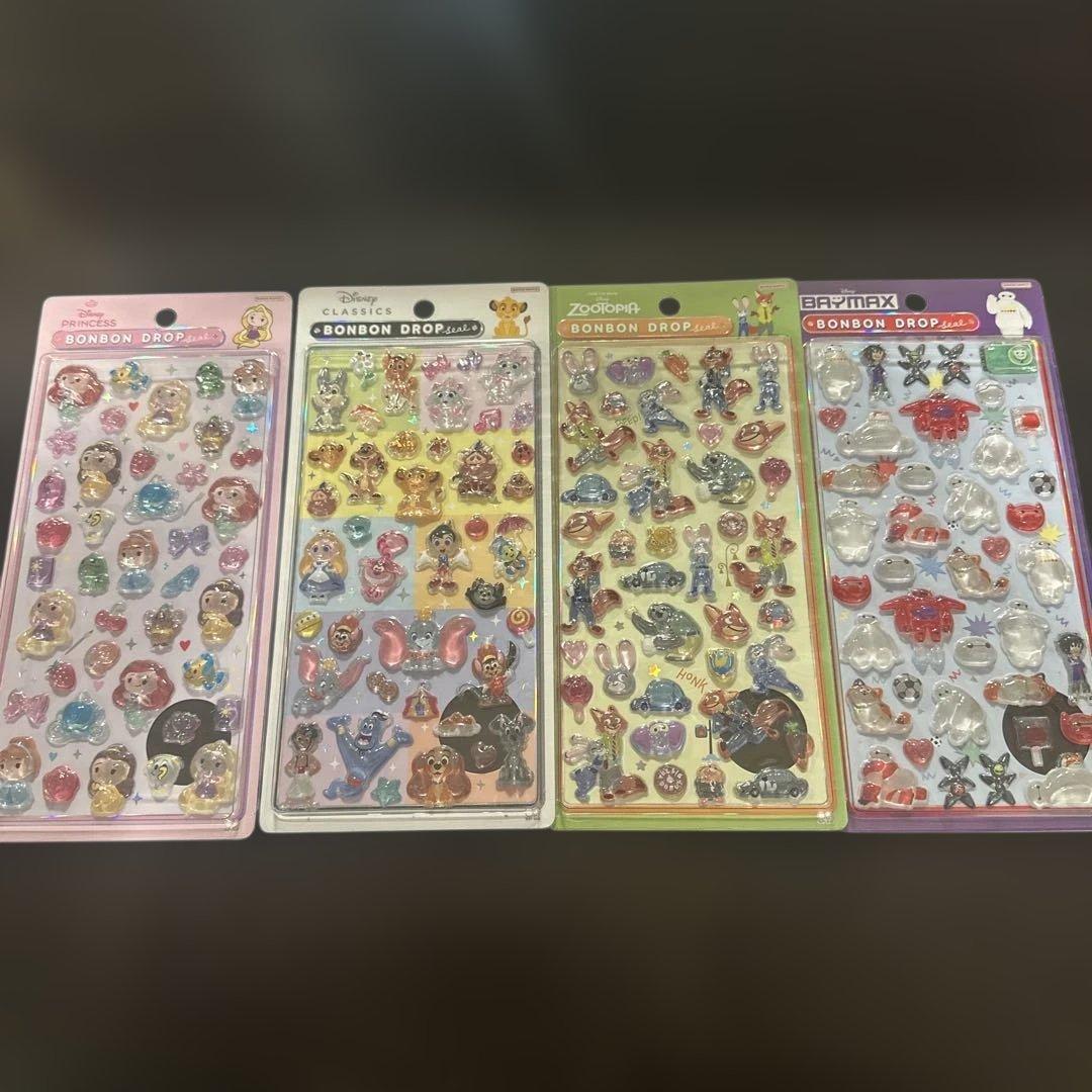 ボンボンドロップシール セット ディズニー