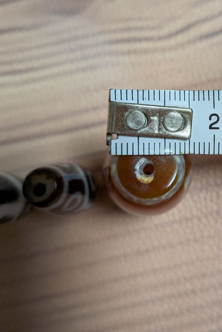 お値下げ　騎龍観音様天珠パーツ