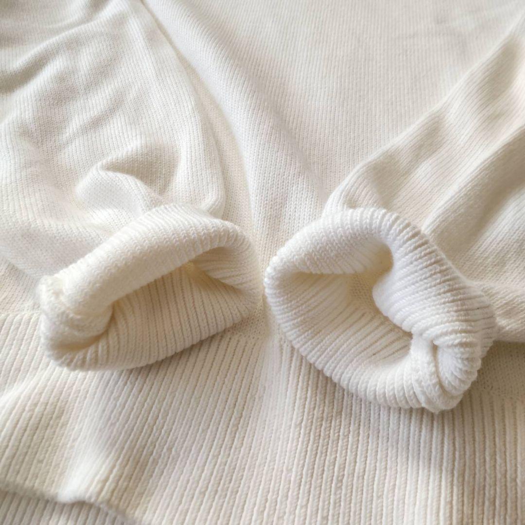 美品✨25SS EVERYDAY I LIKE. ベーシックニット コットン 白