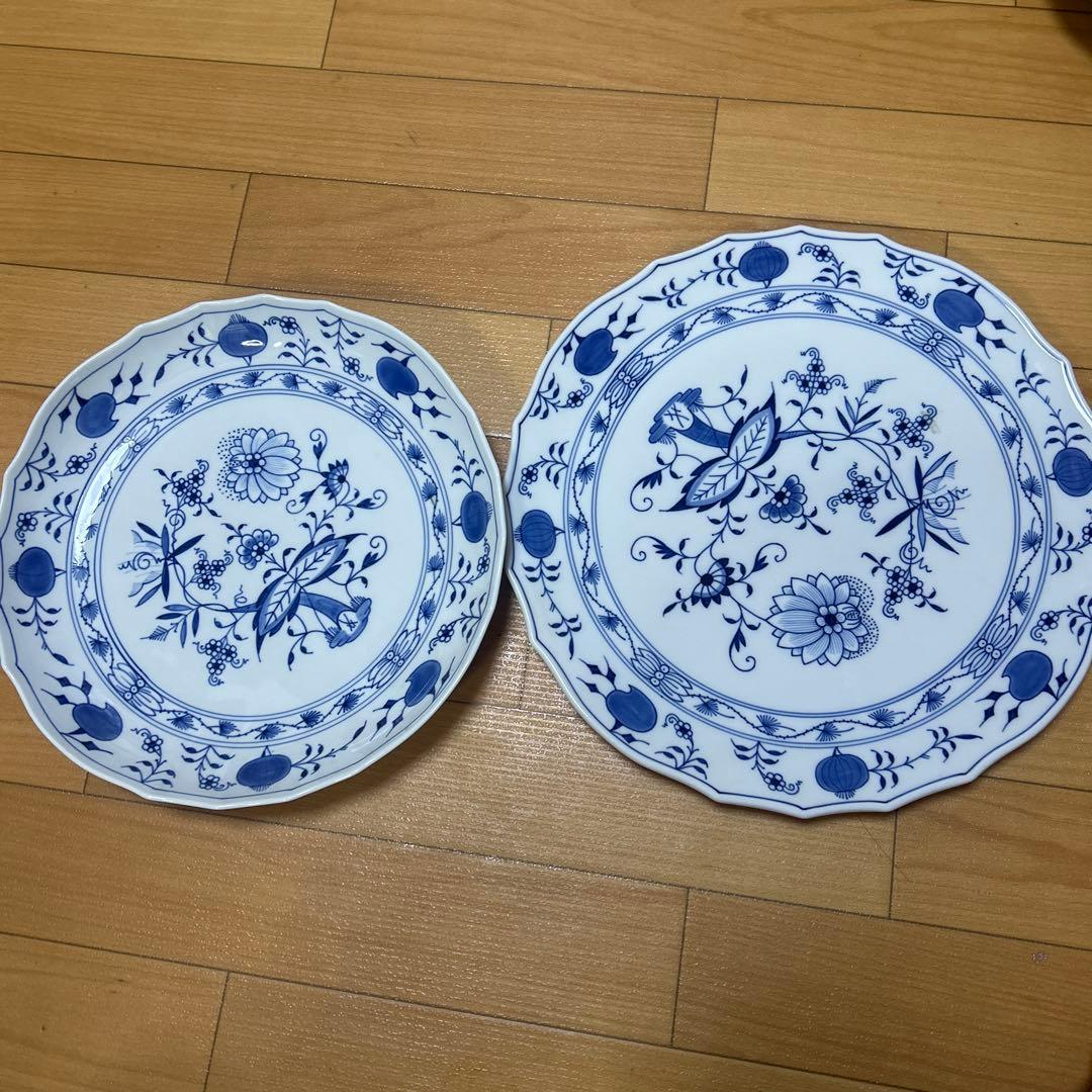 マイセン　大皿2枚セット