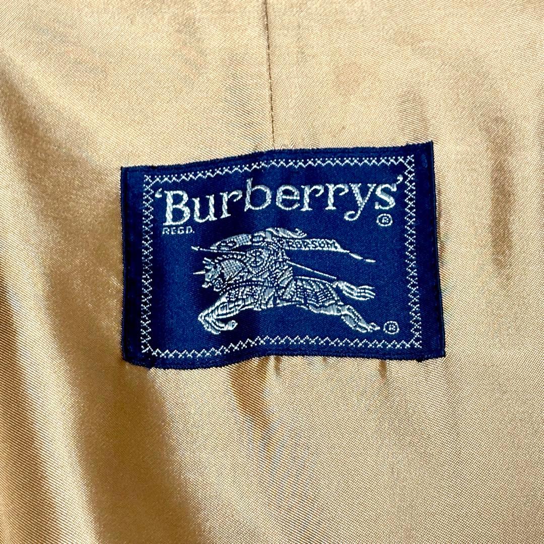 【極美品】バーバリー　トレンチコート 茶　チェック　ベルト　ライナー付き　XL