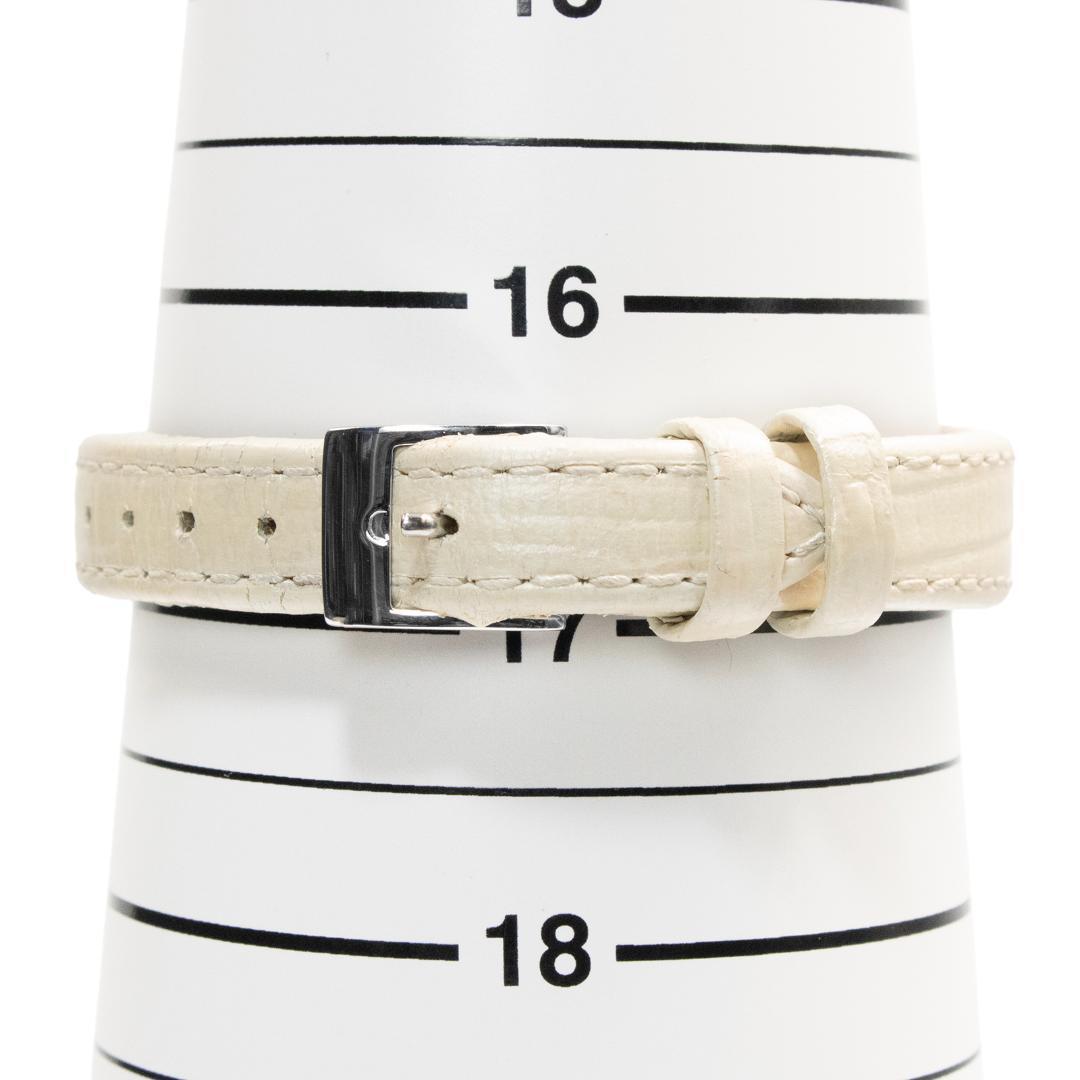 ハミルトン 腕時計 レディース ベンチュラ 白蝶貝 盾形 三角形 ロゴ 革ベルト