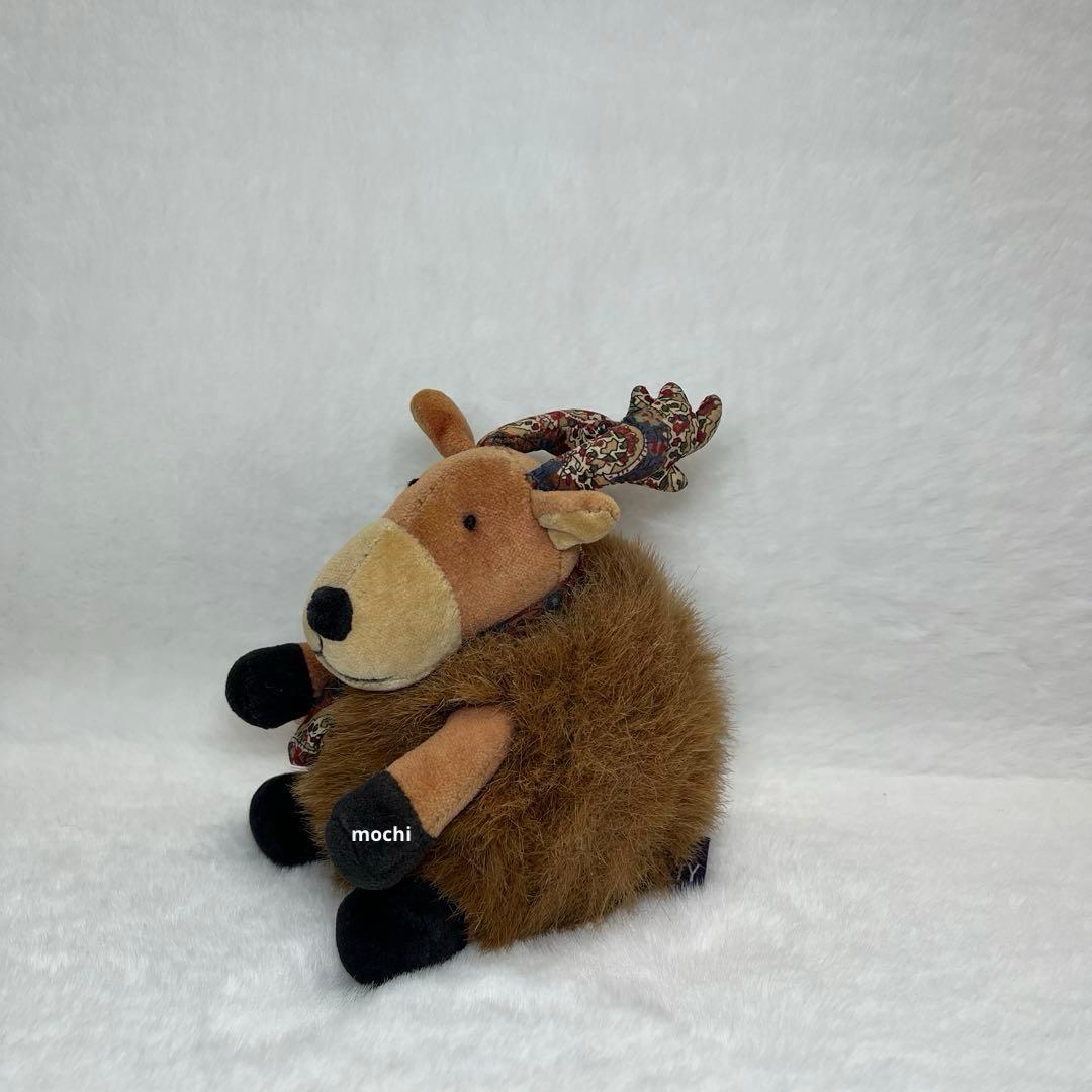  リバティ トナカイ クリスマス ぬいぐるみ　未使用タグなし