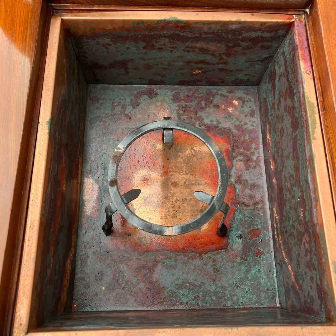 ★最終処分値下げ★欅？　囲炉裏テーブル　昭和レトロ 火鉢 古民家家具