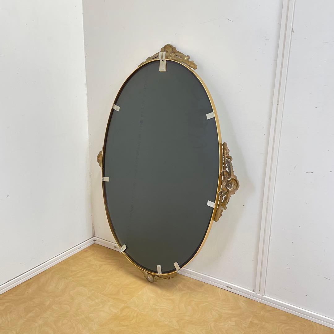 ビンテージ ミラー① 鏡 アンティーク調 ウォールミラー 壁掛け 大型 美容室