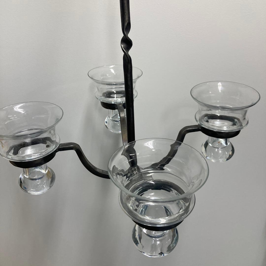 期間限定　ヴィンテージ：エリックホグラン　天井吊しタイプ　キャンドルホルダ