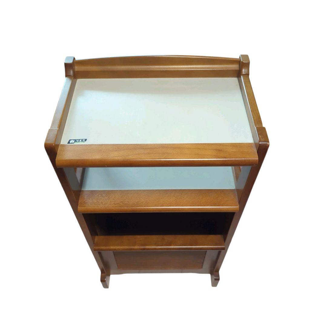 【希少品】karimoku オールドカリモク 昭和レトロ 電話台 チェスト