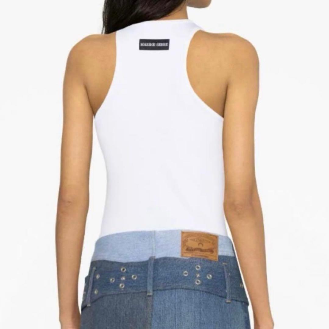 MARINE SERRE マリーンセル リブタンクトップ