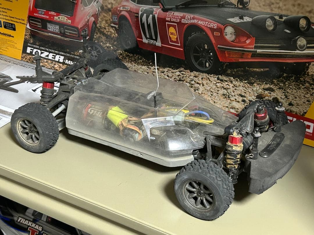 京商　1/10 ダットサン　240z ラリー　フェーザーmk-2 RTR