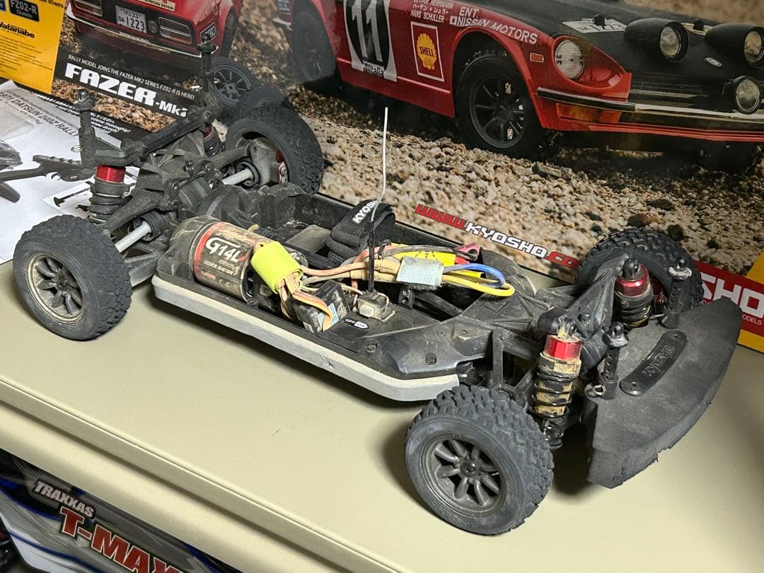 京商　1/10 ダットサン　240z ラリー　フェーザーmk-2 RTR