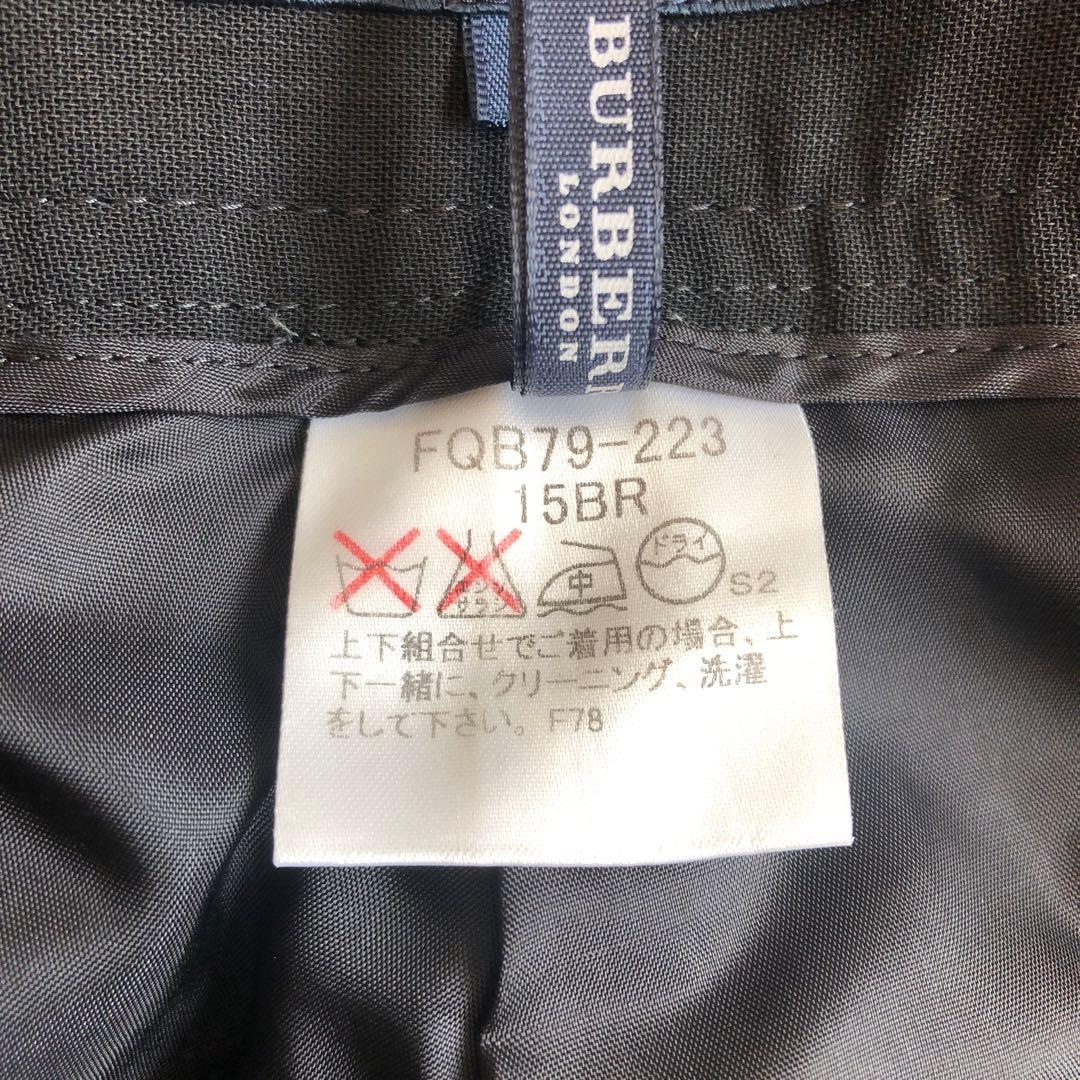 美品✨ バーバリーロンドン　レディーススーツ　パンツスーツ　大きいサイズ　黒