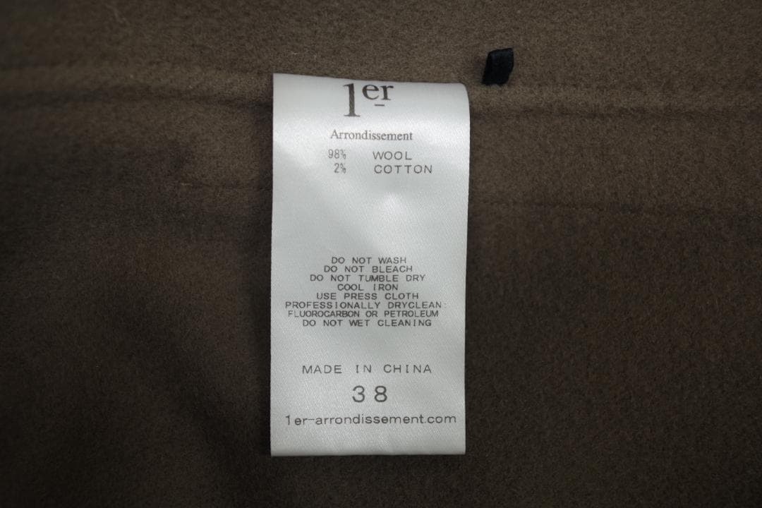 値下げ！1er Arrondissement コート サイズ38❁0036