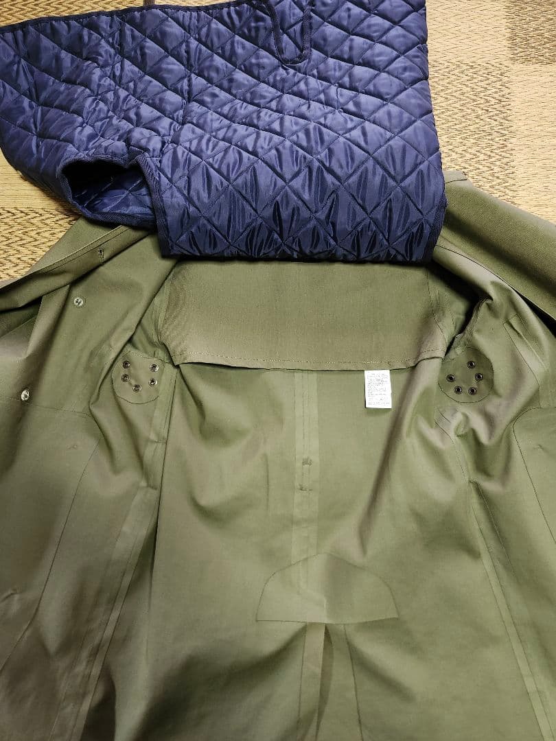 ロ*イ様 MACKINTOSH オリーブ色トレンチコート ダブルブレスト