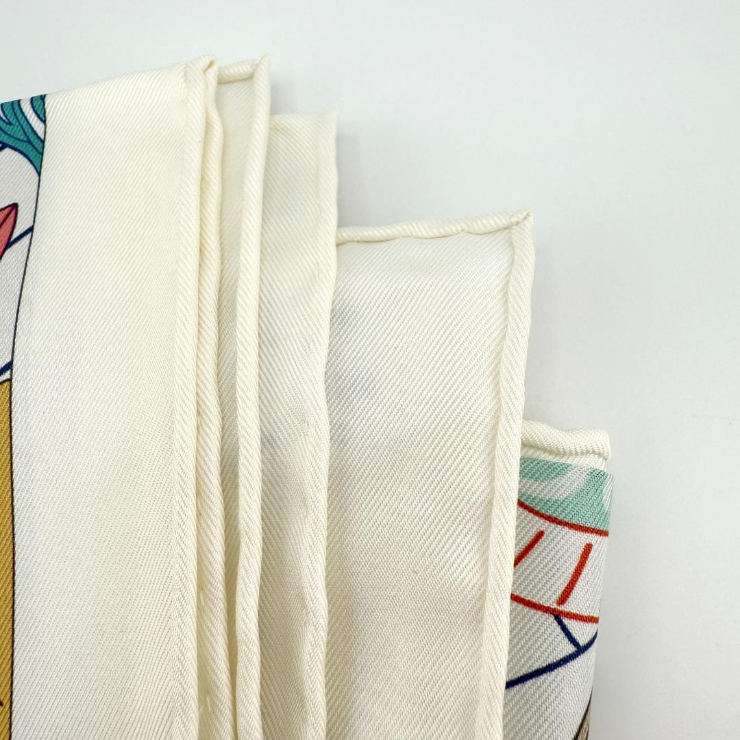 ✨極美品✨ HERMES エルメス カレ90 ダブルフェイス スプラッシュパーク