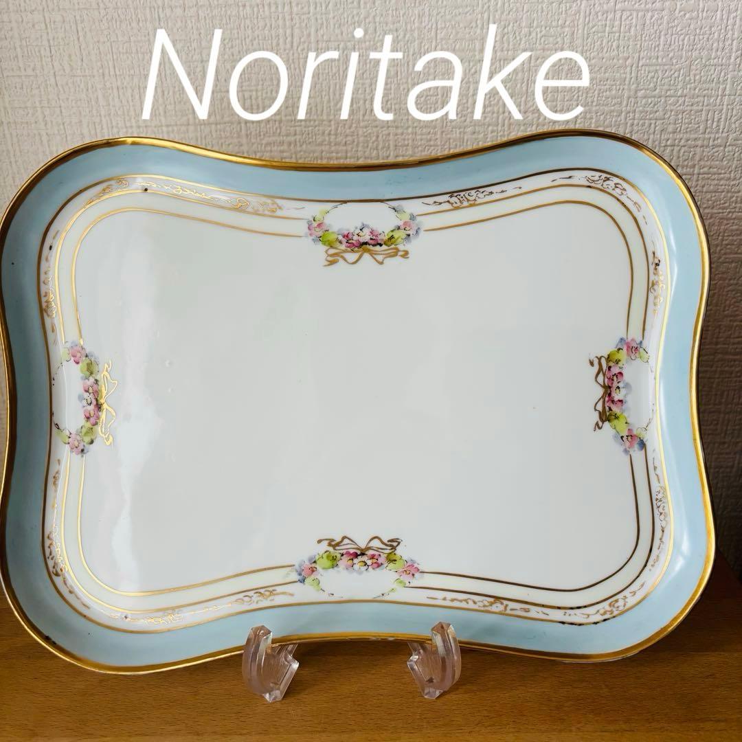 ⚫︎蔵出し　オールドノリタケ　トレー　スクエアプレート　　　　　　　15