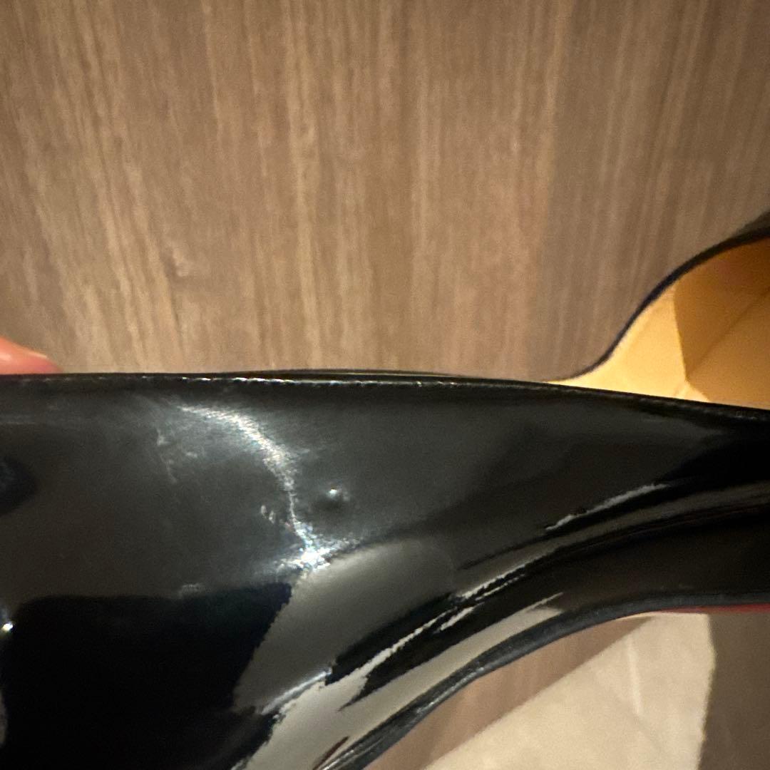 Christian Louboutin ブラック パンプス37 ルブタン