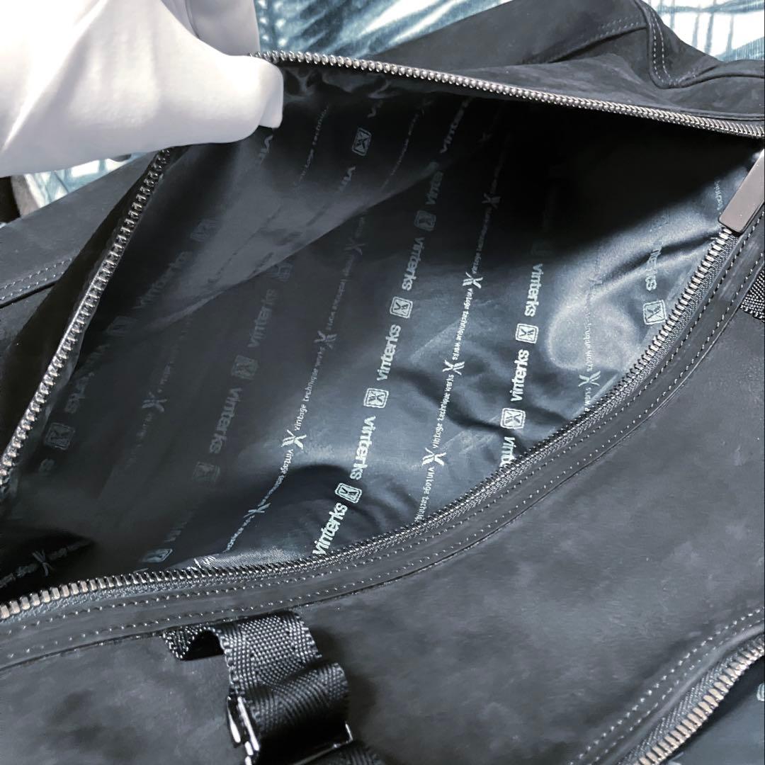 美品 MASTERPIECE VINTERKS スウェード ショルダー バッグ