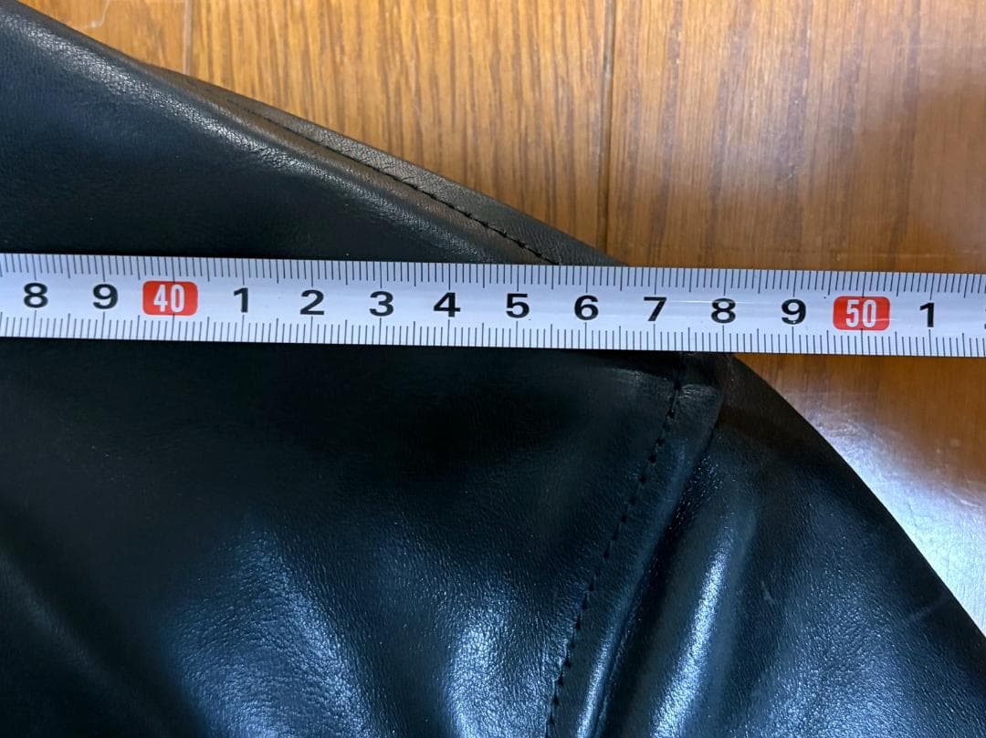 【美品／J.Lサイン入】エアロレザー ハーフベルト 38 自立 ホースハイド