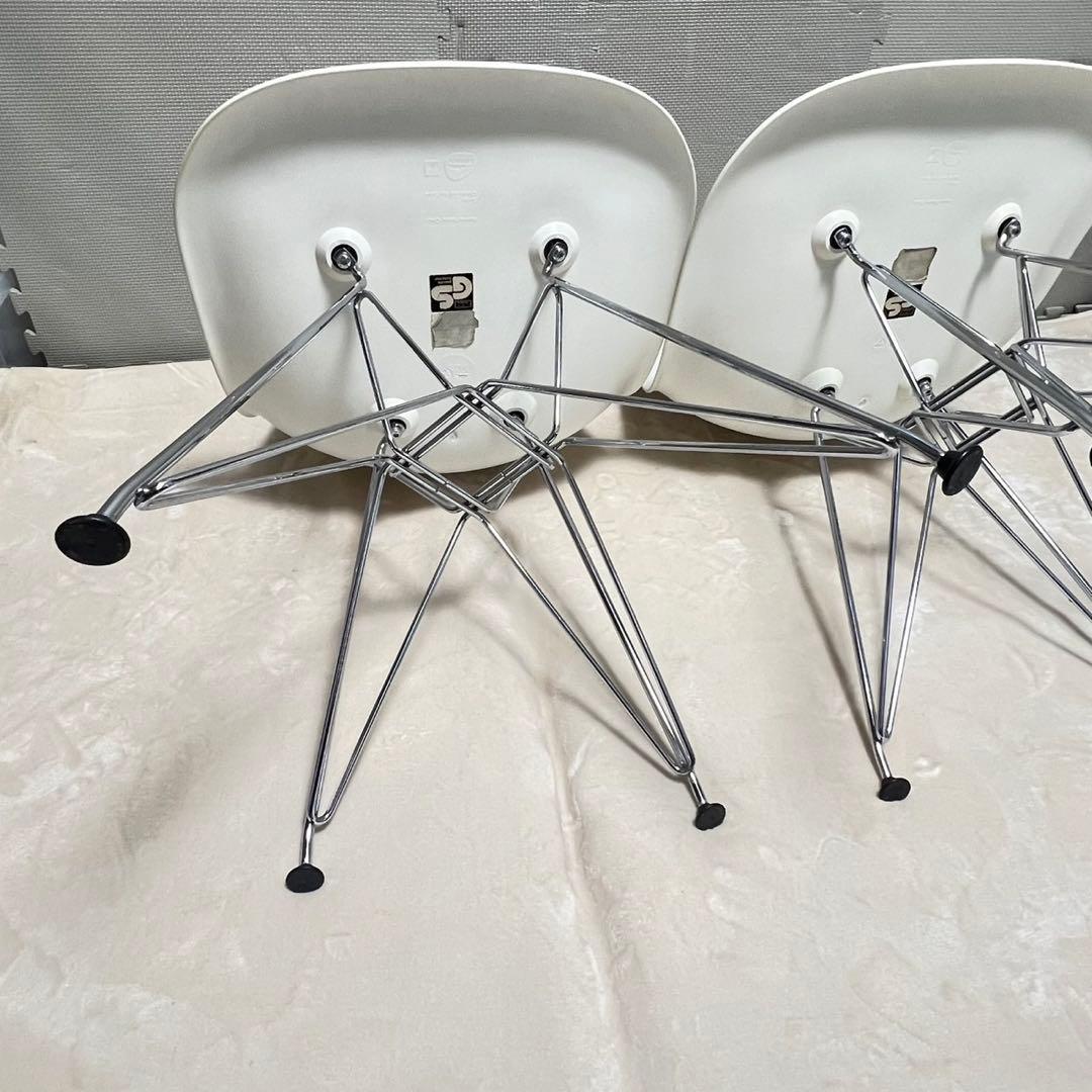 送料込み　ハーマンミラー　正規品　イームズシェルサイドチェア2脚