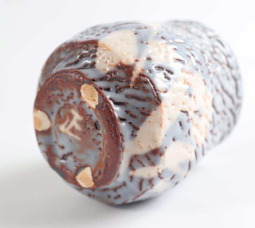 鼠志野 林正太郎 湯呑 共箱 湯飲み