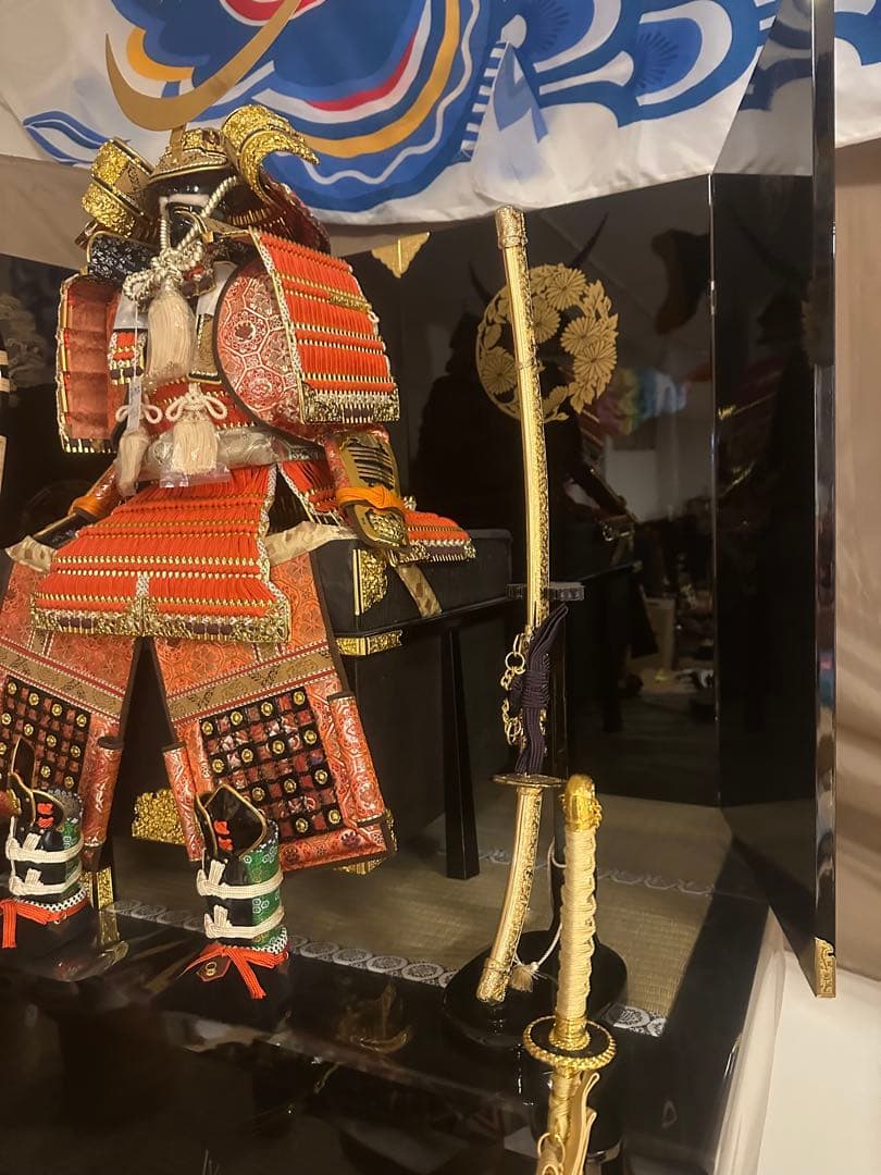 【定価約70万円】五月人形 鎧飾り 一式フルセット店舗閉店特価 端午の節句
